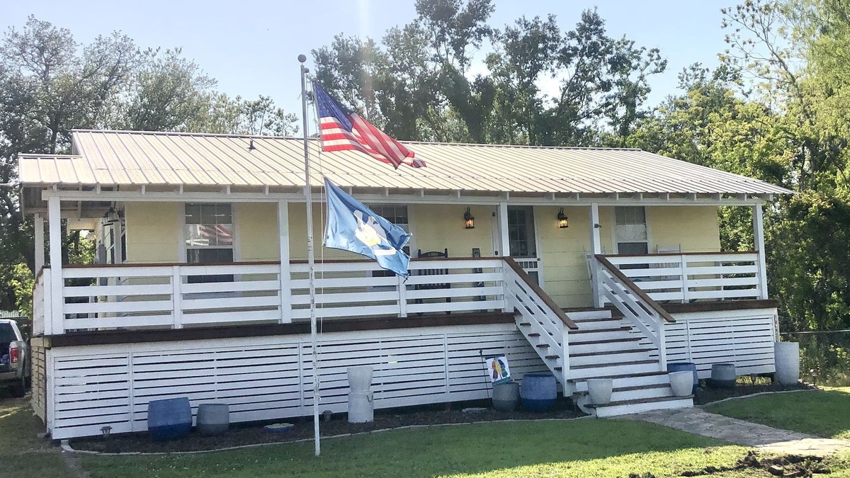Pass Christian House | Just a short walk from the Gulf Coast and Marina