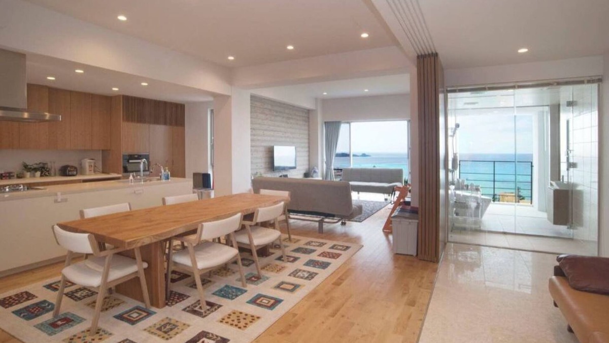 Nakadomari House | K Seaveiw 250㎡ ONNA 2 big suites, 3 full bath 3F