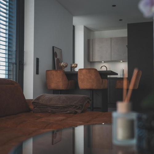 Wallau Apartment | K&T Estate Resort & Spa - Flughafennahe Gästesuite