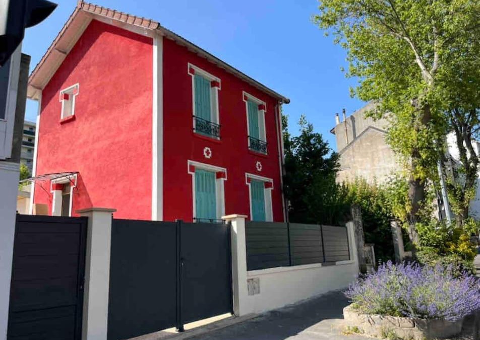Bagneux Villa | K3- Maison 2min RER 15min PARIS-EXPO 4 chambres/10 lits
