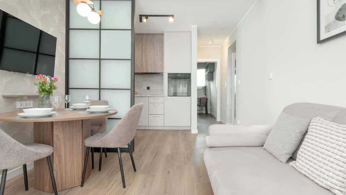 Przymorze Apartment | Kaczyńskiego 6A | Gdańsk | Bright Apartment near the beach