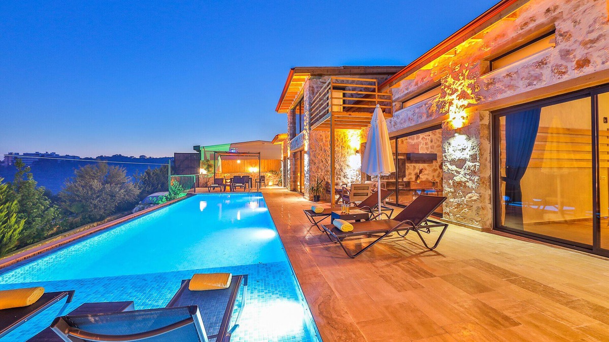 Patara Villa | Kalkan Patara, Stylish 3 Bedroom, Sea View Luxury Villa