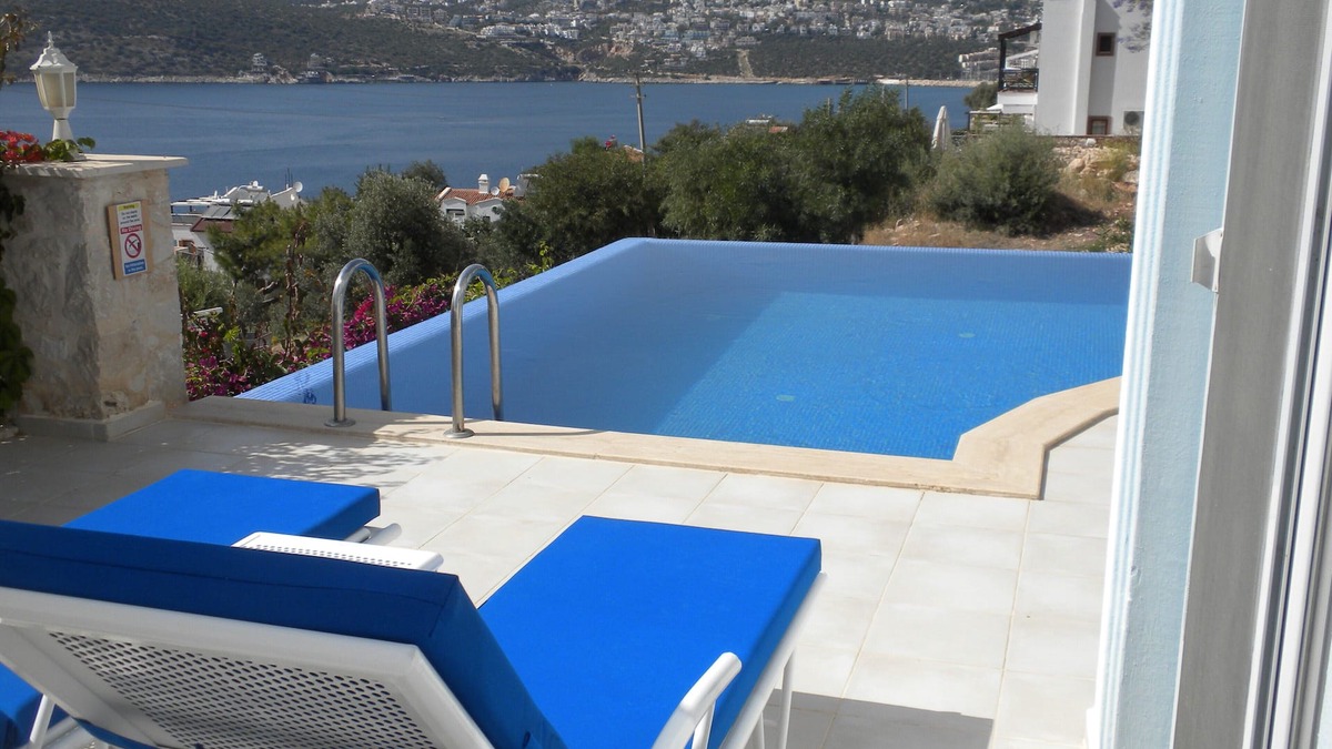 Kalkan Villa | Kalkan Villa - Sea Views; Private Pool; Wifi; Air Con; TV; Beach 2 Minutes Walk