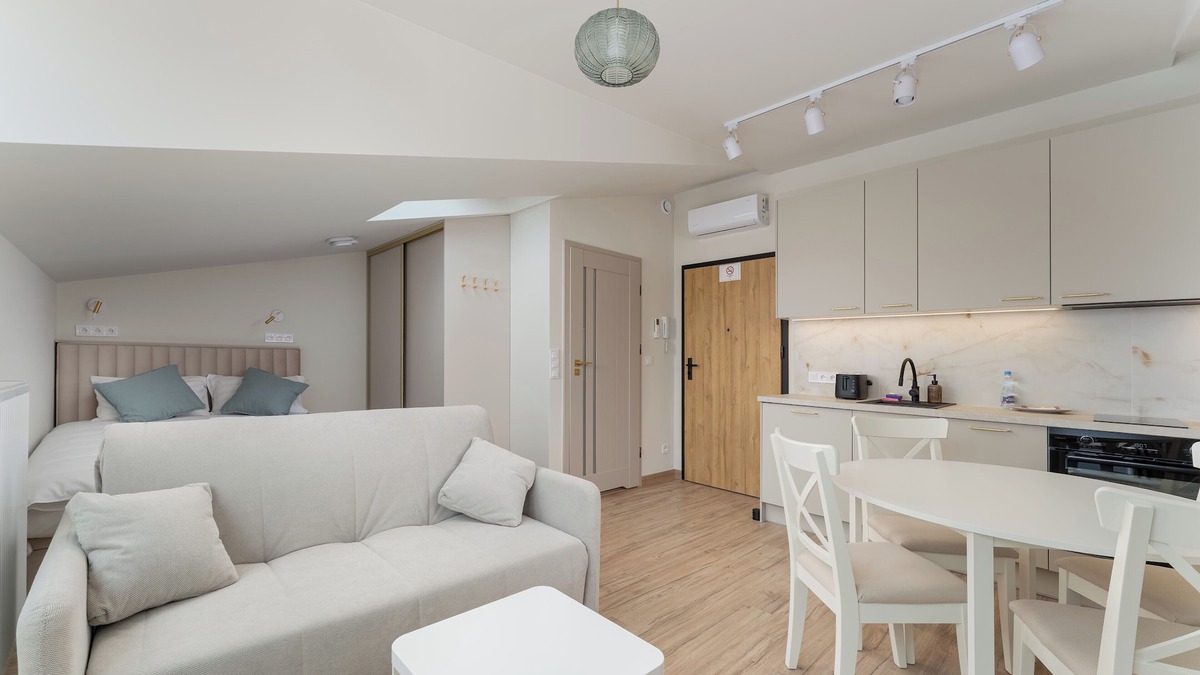 Stare Podgorze Apartment | Kalwaryjska Elegant Stay Studio 18B