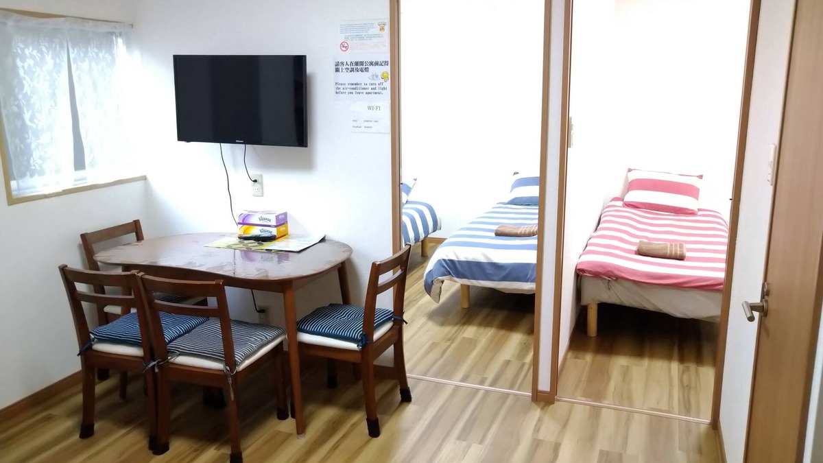 Kaminarimon Apartment | Kaminarimon 1/F 3 bedrooms, 6 beds, 2 to