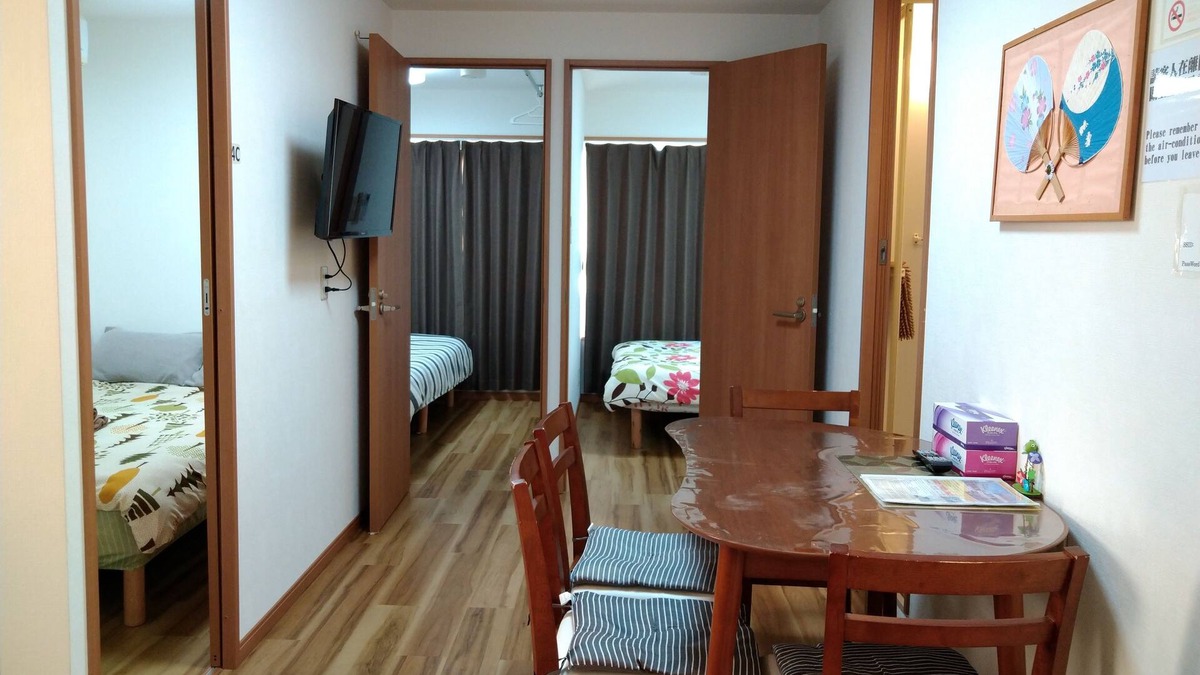 Kaminarimon Apartment | Kaminarimon 3/F 3 bedrooms, 5 beds, 2 to