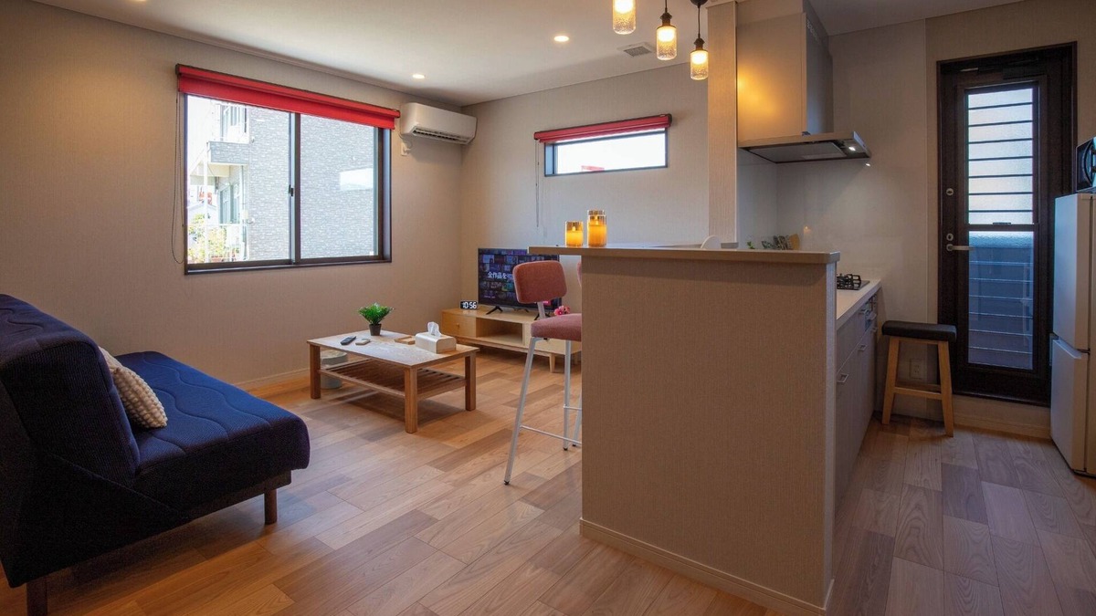 Makino Shiratani Onsen Apartment | Kanawa Apartment Stay Room 202Up to 4 adultsSome/Tsuruga Fukui