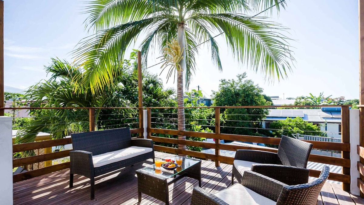 Etang Sale Les Bains Apartment | Kaz Combava - Appartement 3* à l'Etang-Salé
