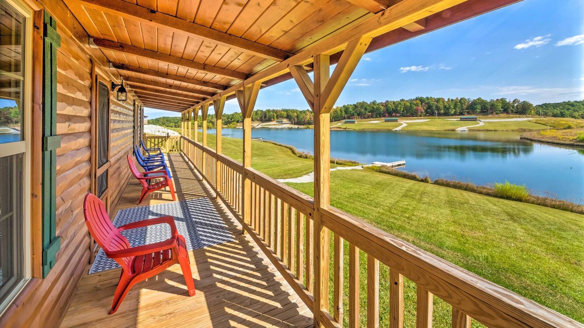 Cub Run Cabin | Kentucky Hidden Gem: Trails, Dock & Waterfall