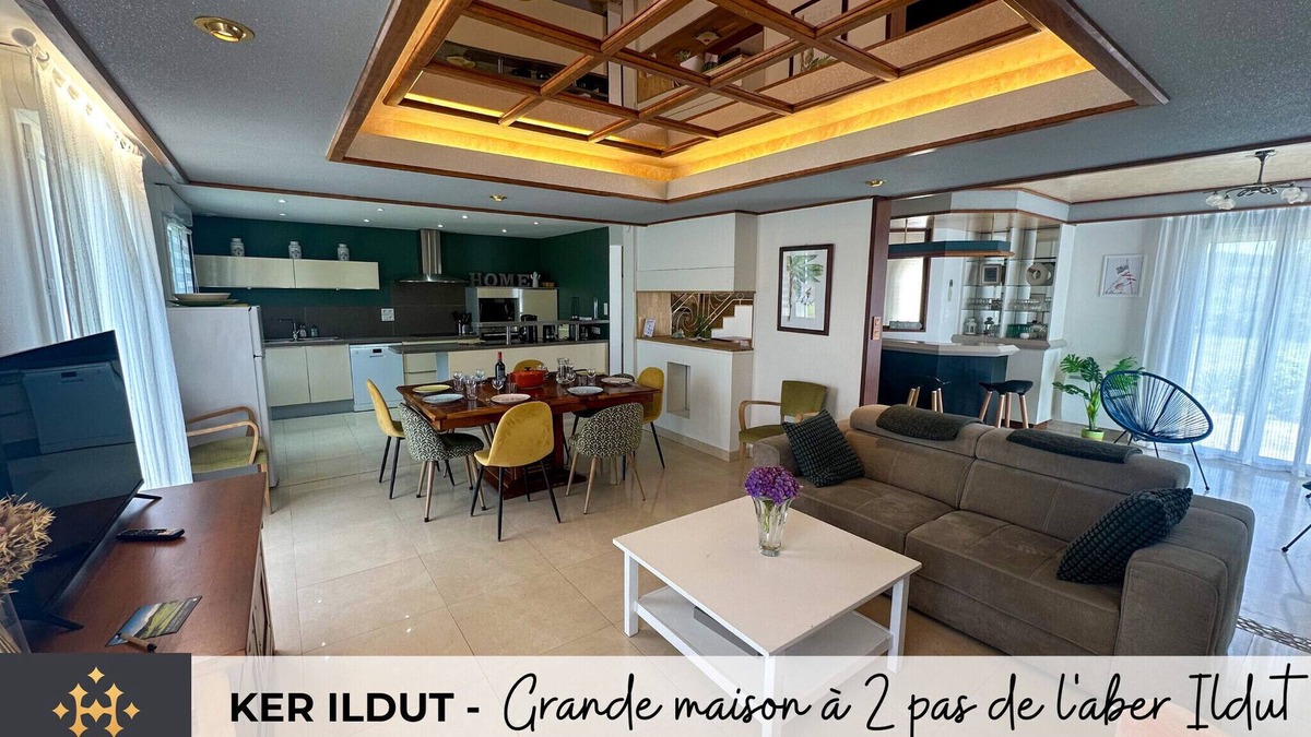 Breles House | Ker Ildut - Large house 2 steps from aber Ildut