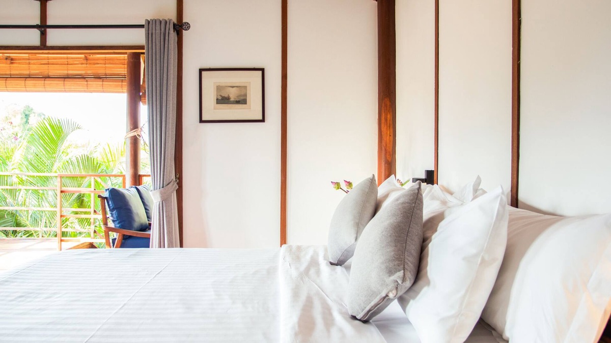 Kampot Hotel | Khla Lodge Double Room of the Boat House