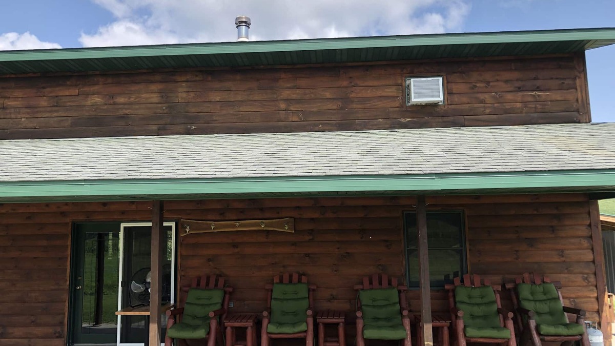 La Farge Cabin | Kickapoo Valley Bear Creek Retreat. Driftless Area, Vernon County.