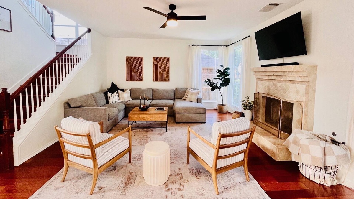 Brushy Creek House | Kid-Friendly, Spacious Getaway with Peloton, Dedicated Office in Round Rock!