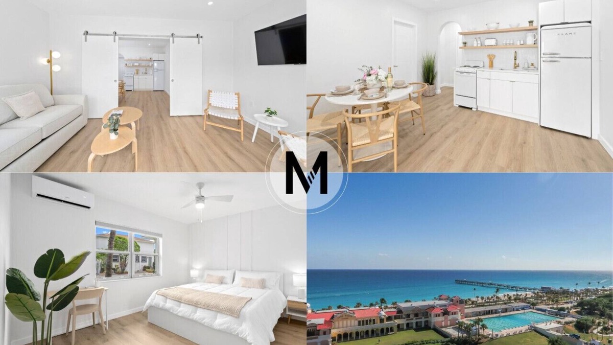 Mango Groves Apartment | King bed -TV in room-Parking - Near beach! Villa 5