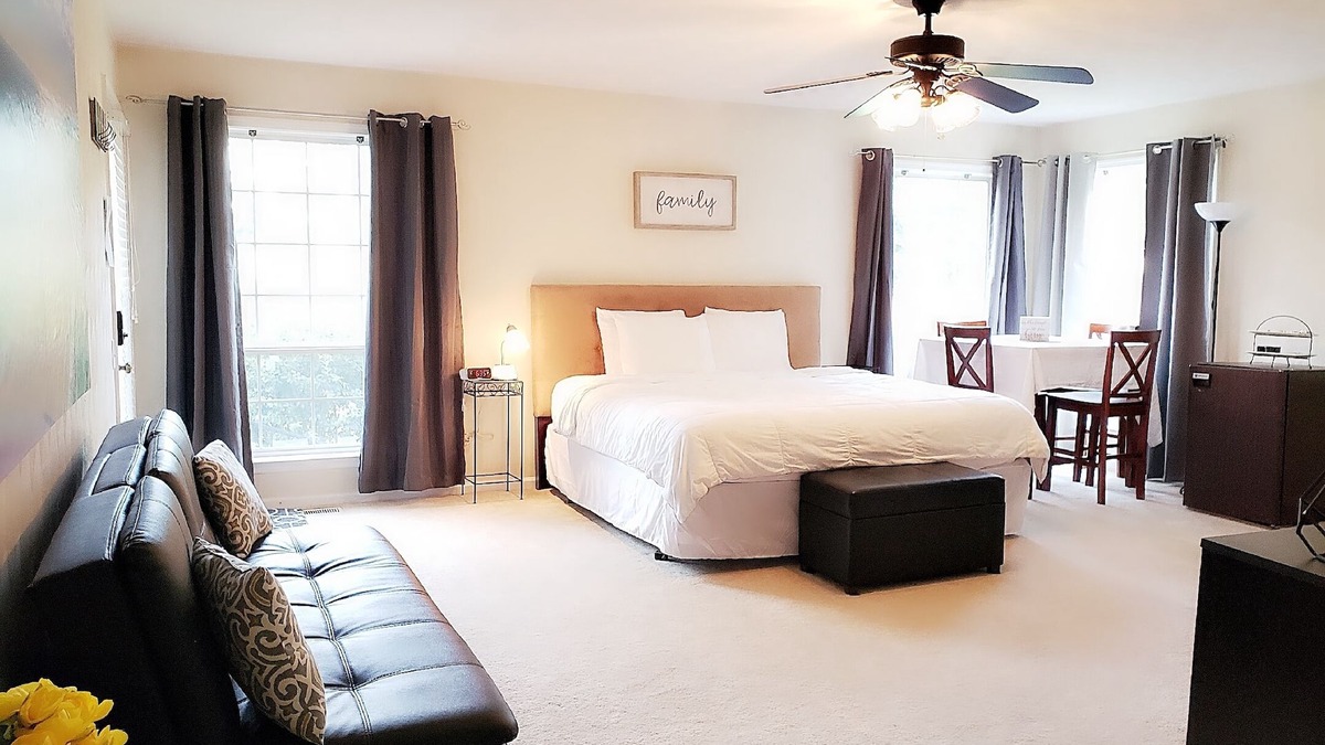 Deep Creek South Apartment | King Guest Suite - A TOGAR Vacation Rental