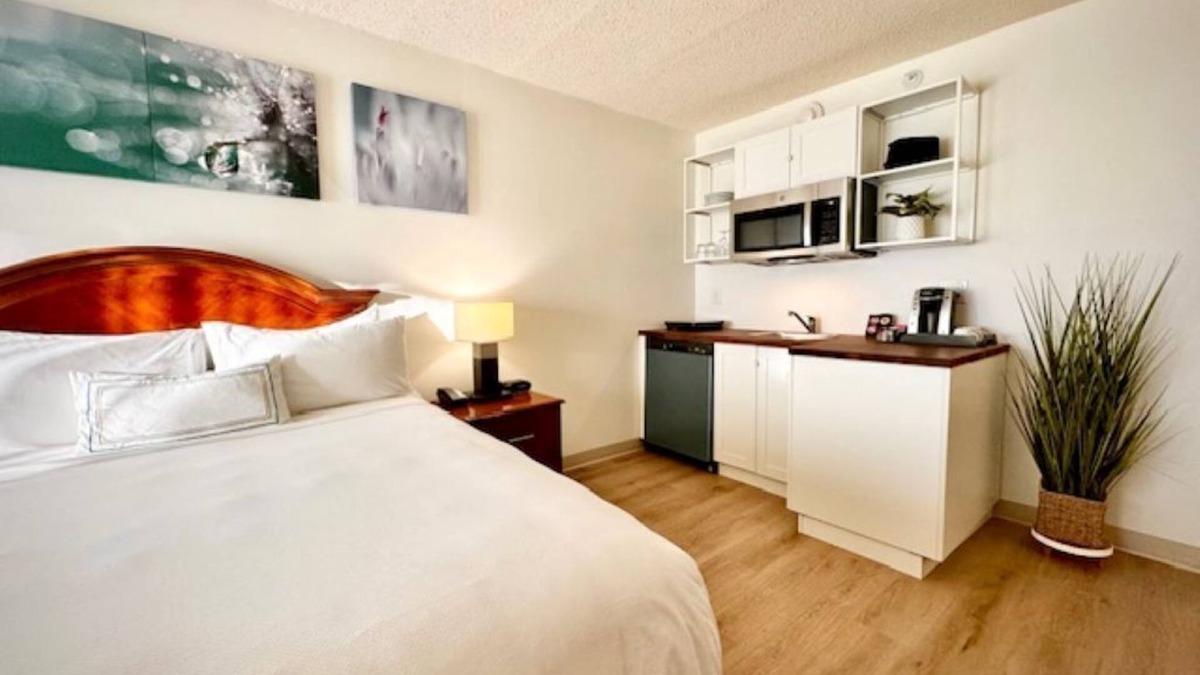 Mount Pleasant Apartment | King Studio Suite with Kitchenette in the heart of Racine!