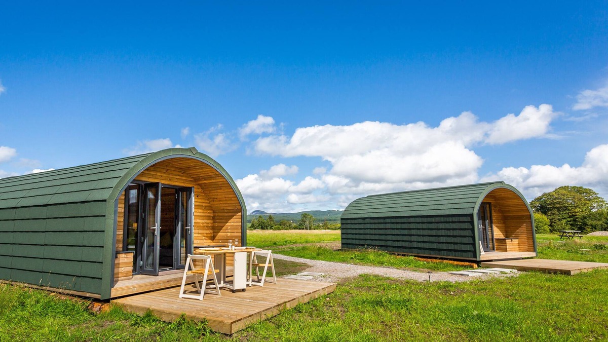 Isle of Arran Ski Chalet | Kings Caves Glamping
