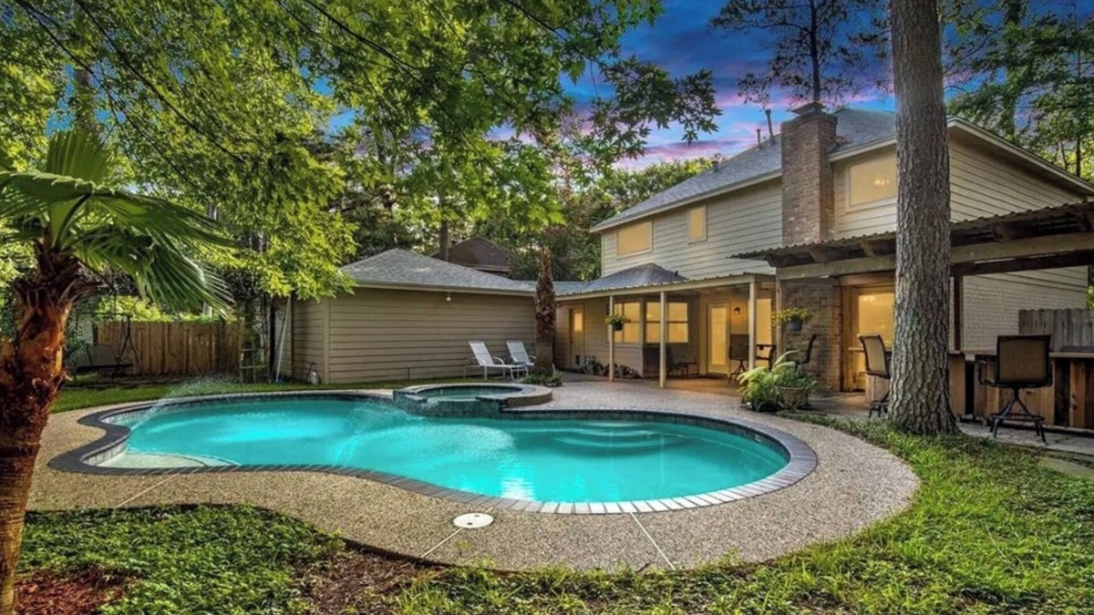 Kingwood House | Kingwood Retreat w/Pool, Spa & Game Room in the Tranquil Livable Forest