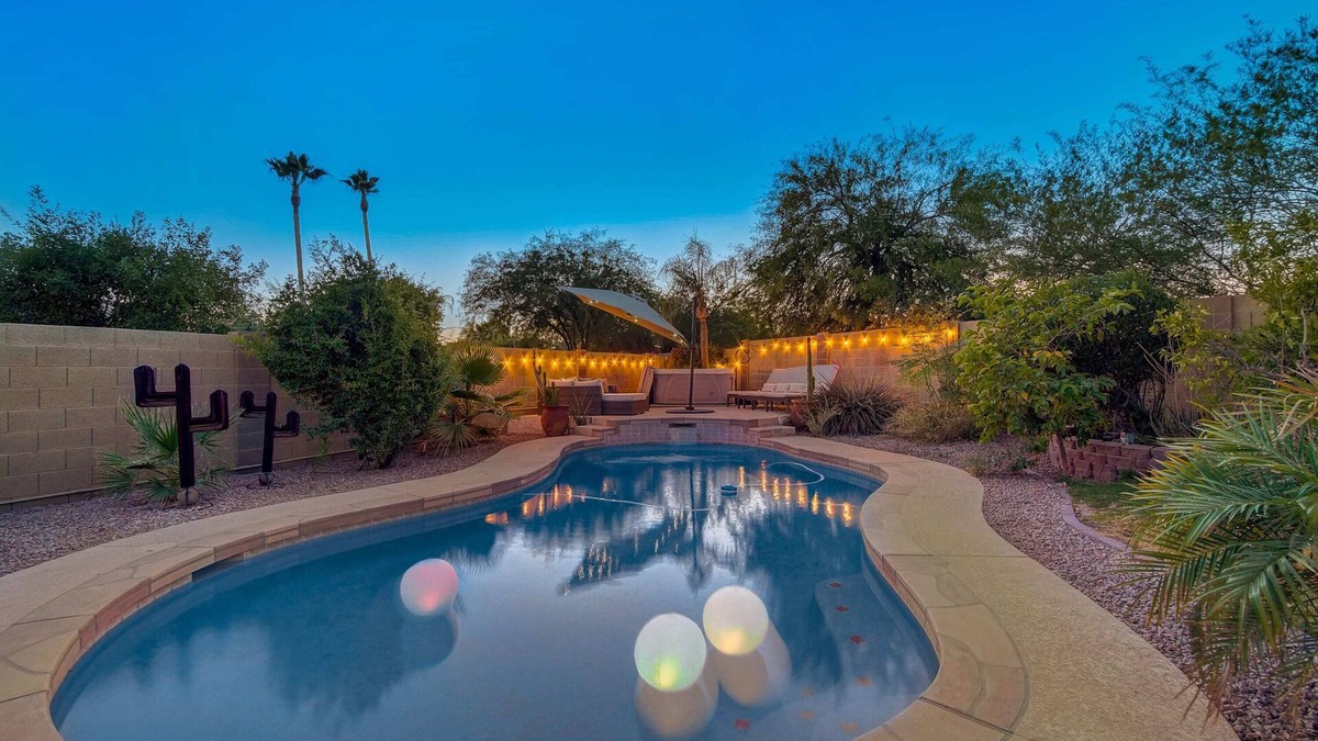 Superstition Springs House | Kiva Cove! Spacious Home w/Heated Pool & Hot Tub