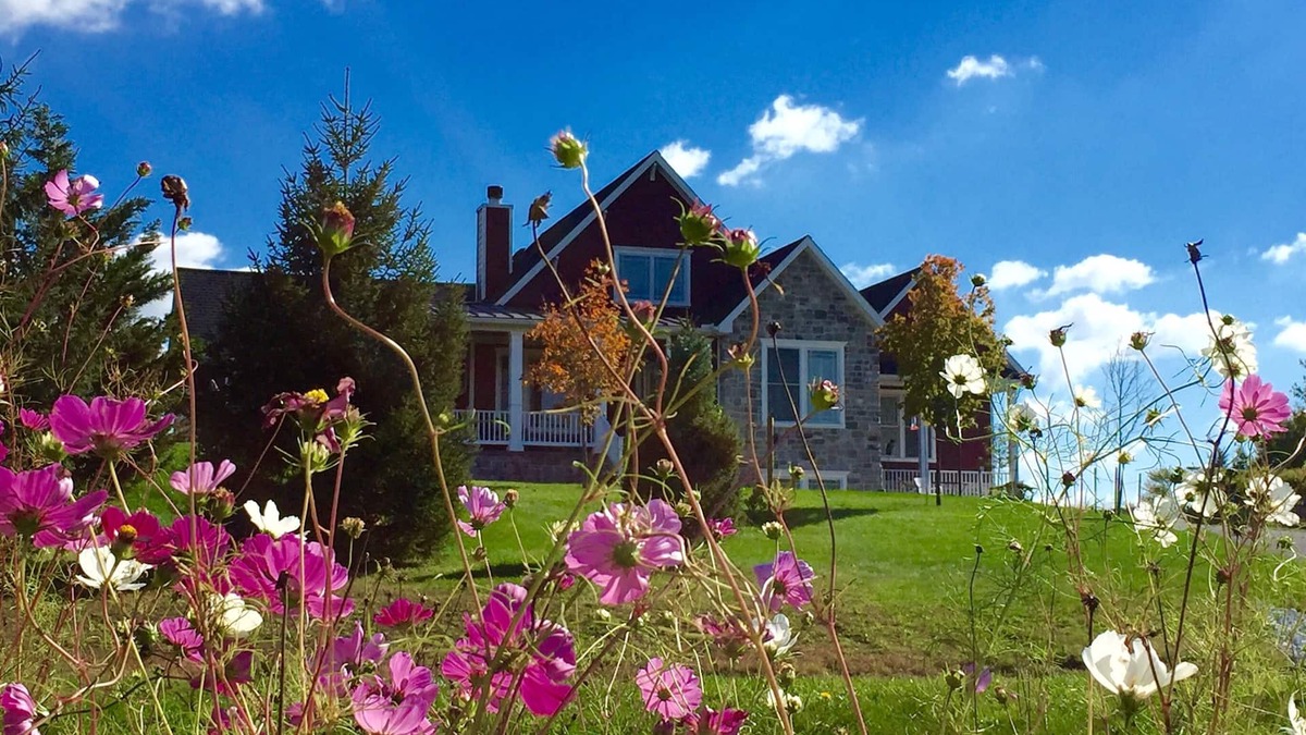 Gettysburg Apartment | Kiwi Berry Farmette, Gardens, Seasonal Pool & Guest Suite at Wild Juniper Farm!