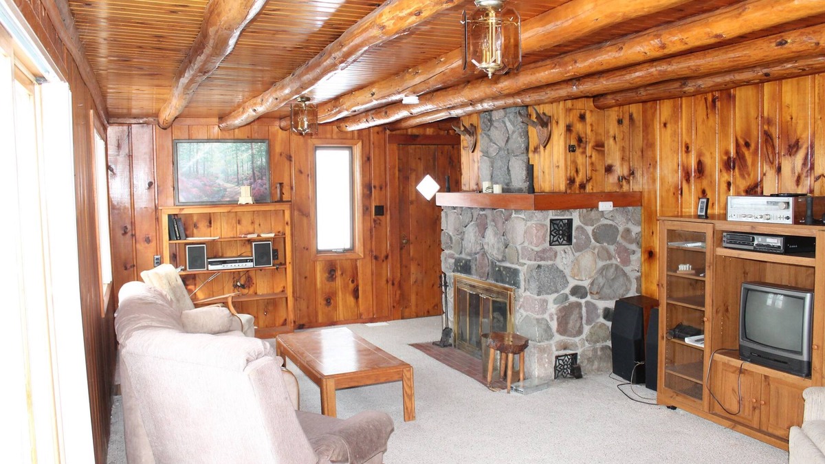Barton City Cabin | Knotty Pine Retreat On 200 Acre All Sports Jewell Lake W/Row Boat & Kayak