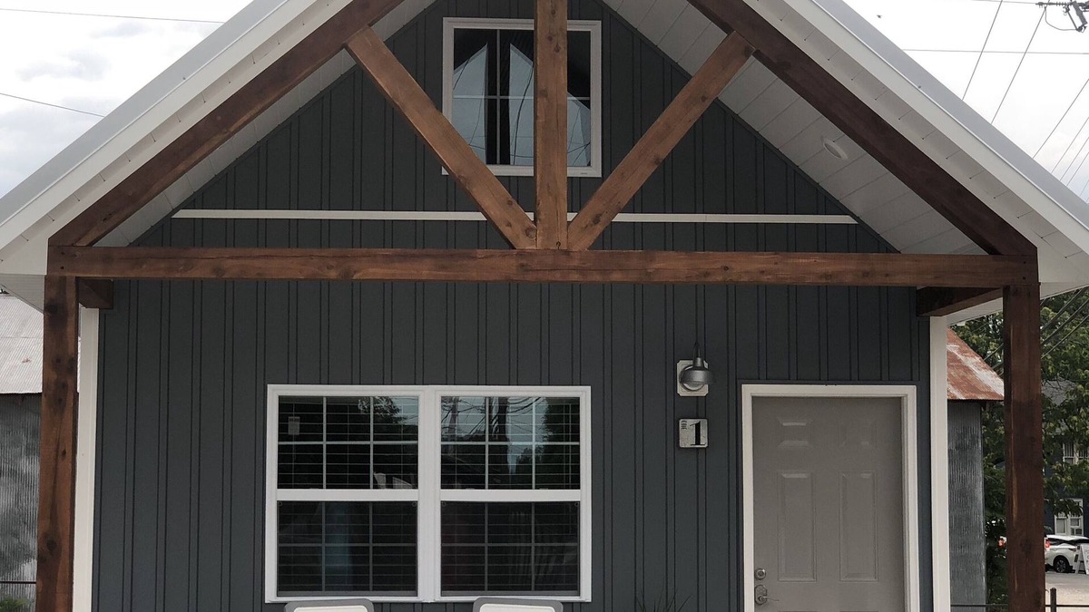 Mountain View Cabin | Knotty Squirrel Unit 1 King Suite with ladder loft