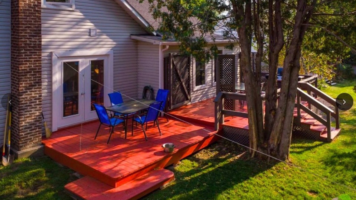 Knowlton Cottage | Knowlton - Center of Victorian Village - Oasis backyard with pond and wildlife.