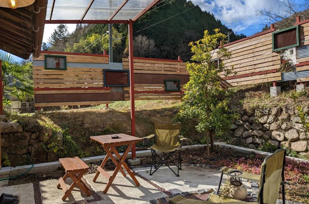 Kibichuo House | Komori Village GH ~小森ヴィレッジ ゲストハウス~ 自然の中にある庭付平屋一棟貸