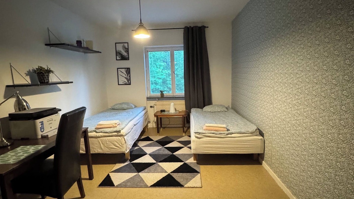 Ljungaverk House | Komplett lägenhet 90kvm för vindkraft företag