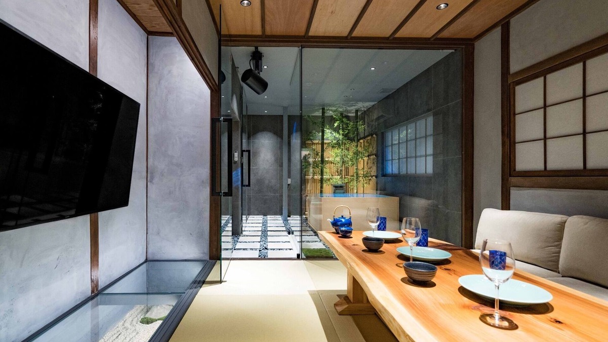 Minato House | KONJAKUSO Osaka Bentencho HIKARIYUYA Projection Mapping SPA/Osaka Ōsaka