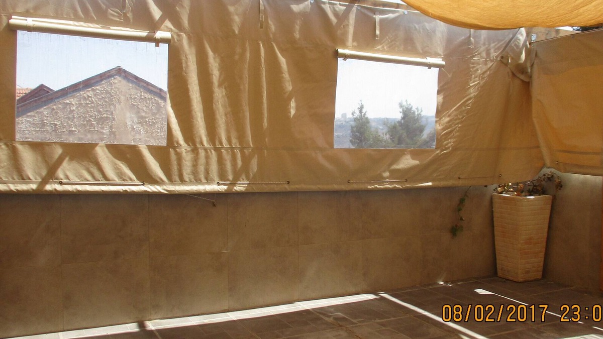 Jerusalem Apartment | kosher 4 room apartment with huge porch panoramic view