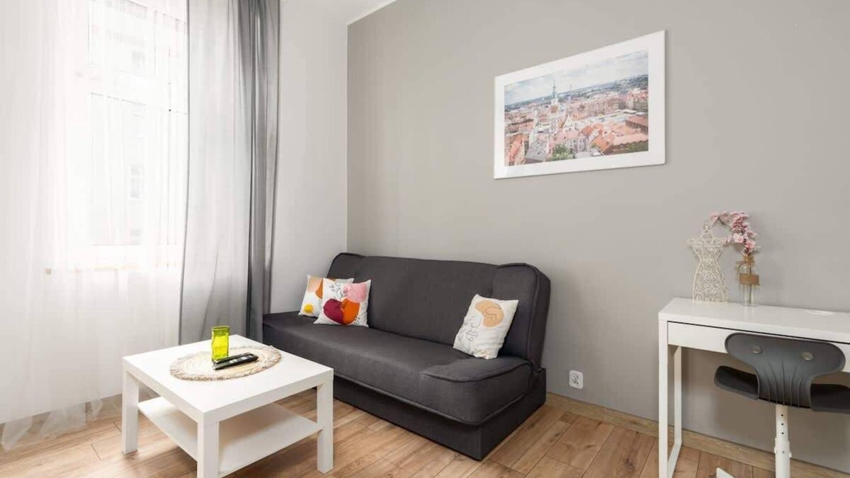 Wilda Apartment | Kosińskiego 10 | Cozy Studio | Remote Work