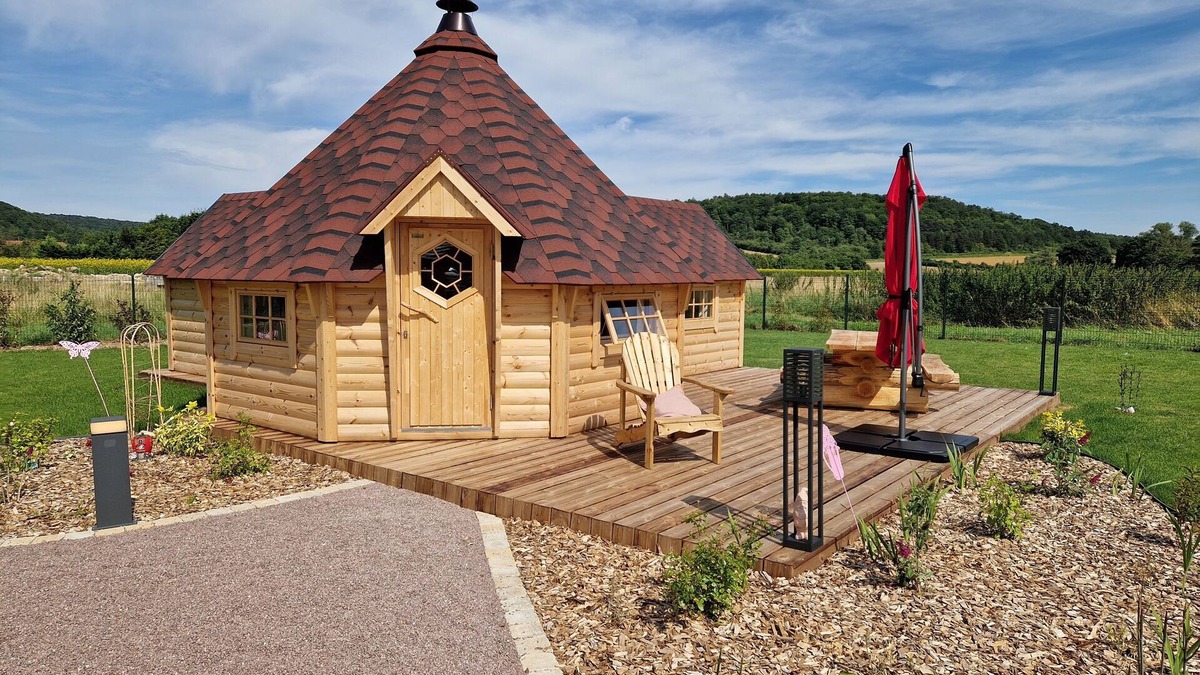 Vignot Cabin | Kota Finlandais Deux Extensions Pour 4 Personnes, Tout Confort