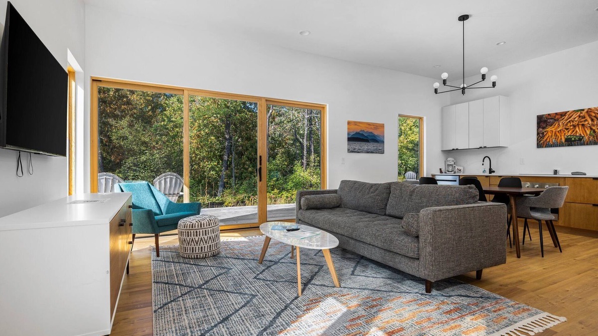 Acme House | KOTI 7 (Two Bedroom) Traverse City's Scandinavian Cabins, vacation home on TART & mins to Traverse C