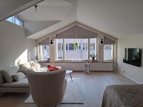 Laitila Apartment | Kotoisa kattohuoneisto