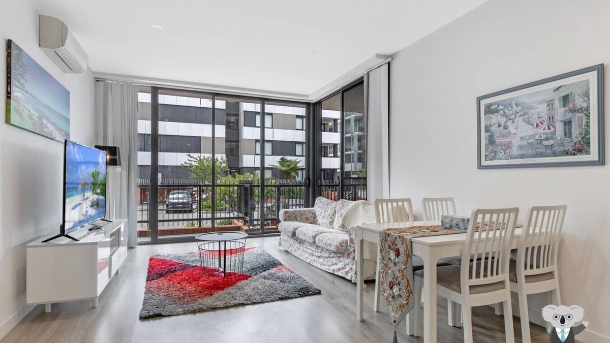 Penrith Apartment | KozyGuru | Penrith | 2 Bed 2 Bath Apt Free Parking