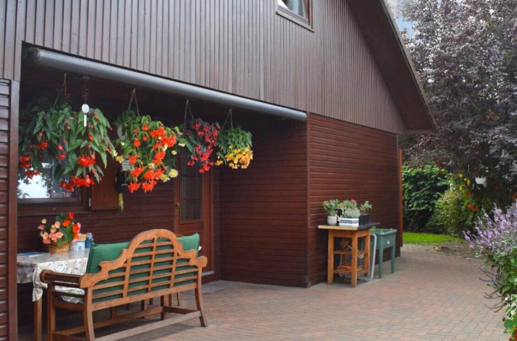 Rehden House | Kranich-Holzferienhaus 'Kleine Auszeit'
