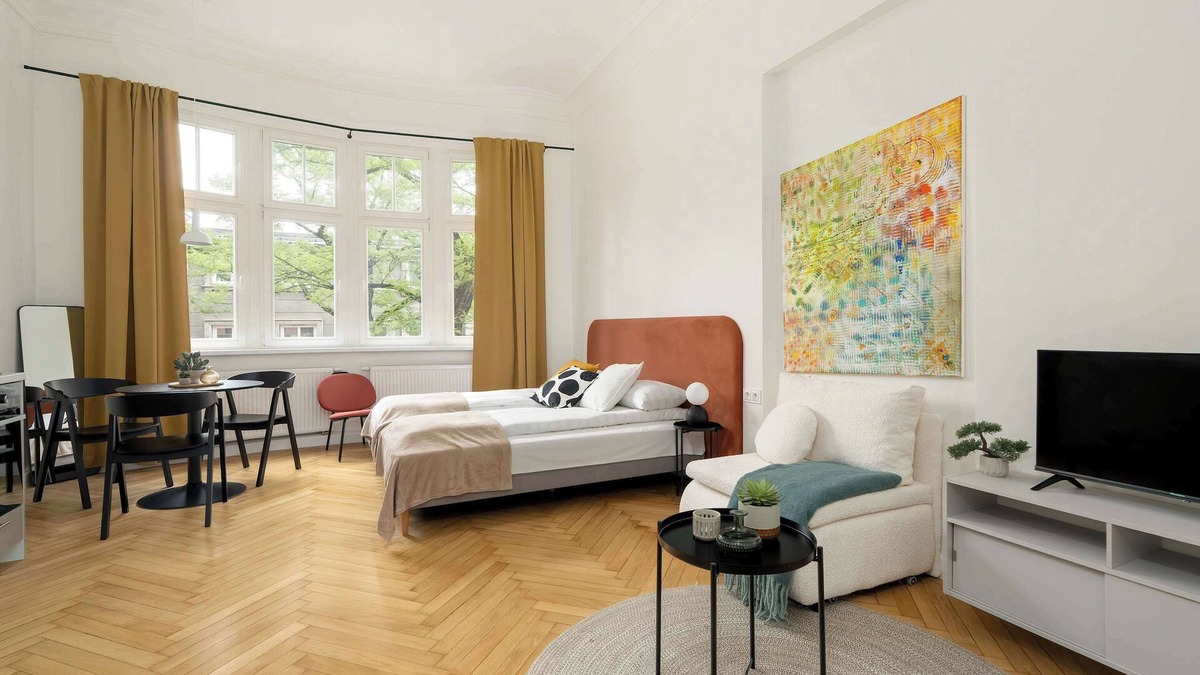 Jezyce Apartment | Kraszewskiego 17 | Poznań | Bright Studio | Next to Zoo