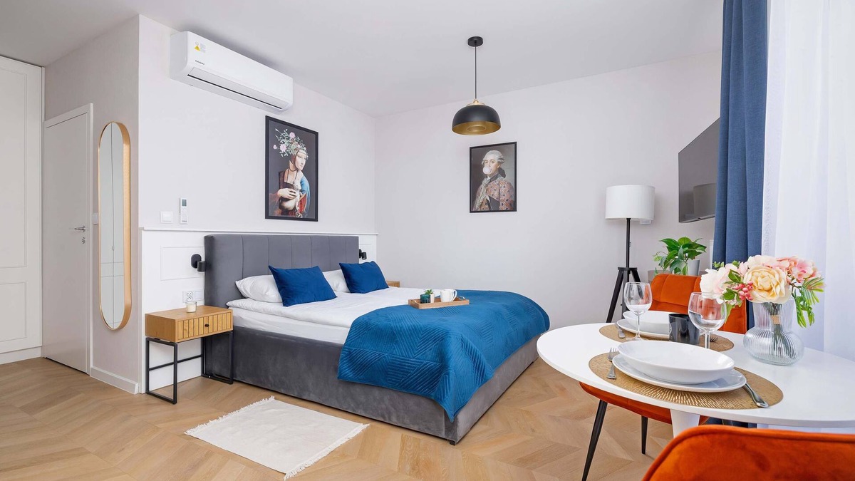 Kleparz Apartment | Krowoderska 40B | Modern Studio | AC