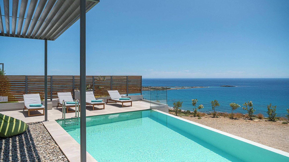 Kantanos-Selino Villa | Krystallon West - Superb sea views, walking distance to the beach and Paleochora