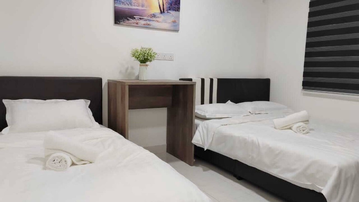 Kampung Darat Mak Bar House | Kuantan Town Staycation 2R2B@5min to HTAA#Netflix