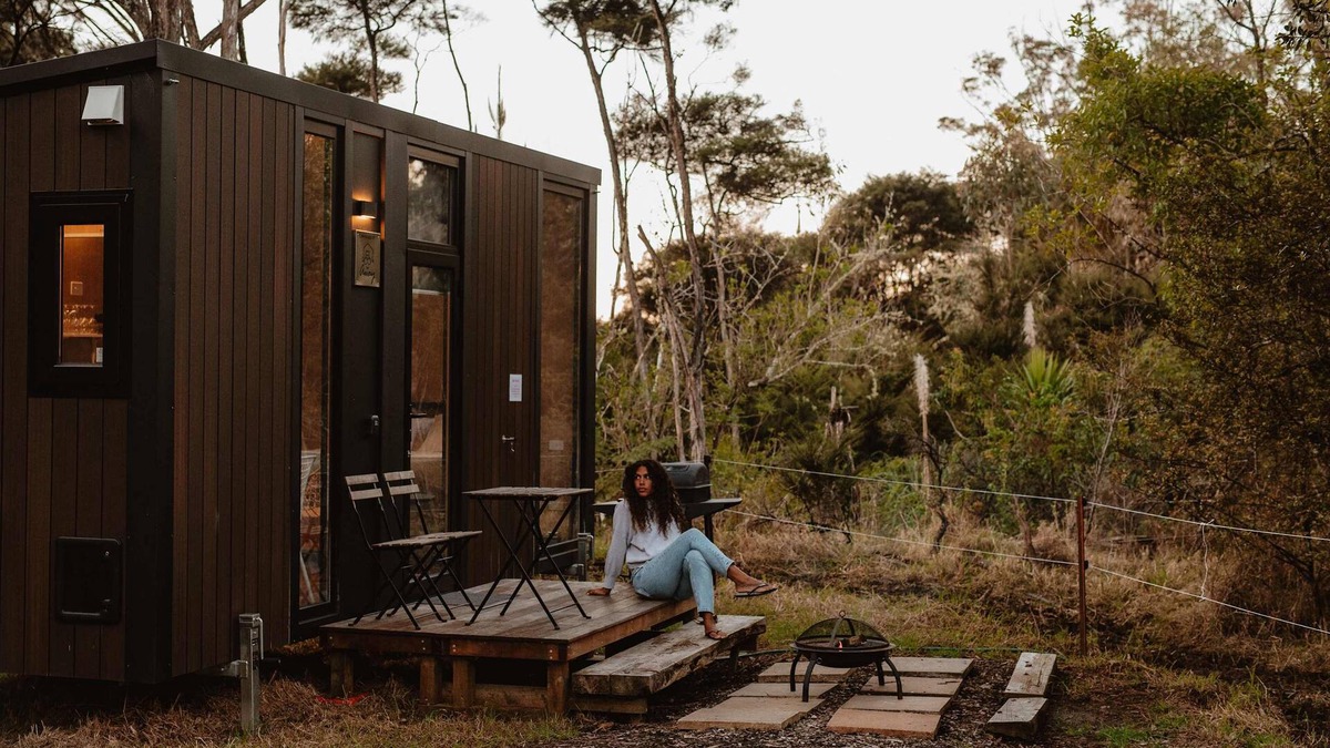 Rings Beach House | Kūaotunu Cabin 1 by Tiny Away
