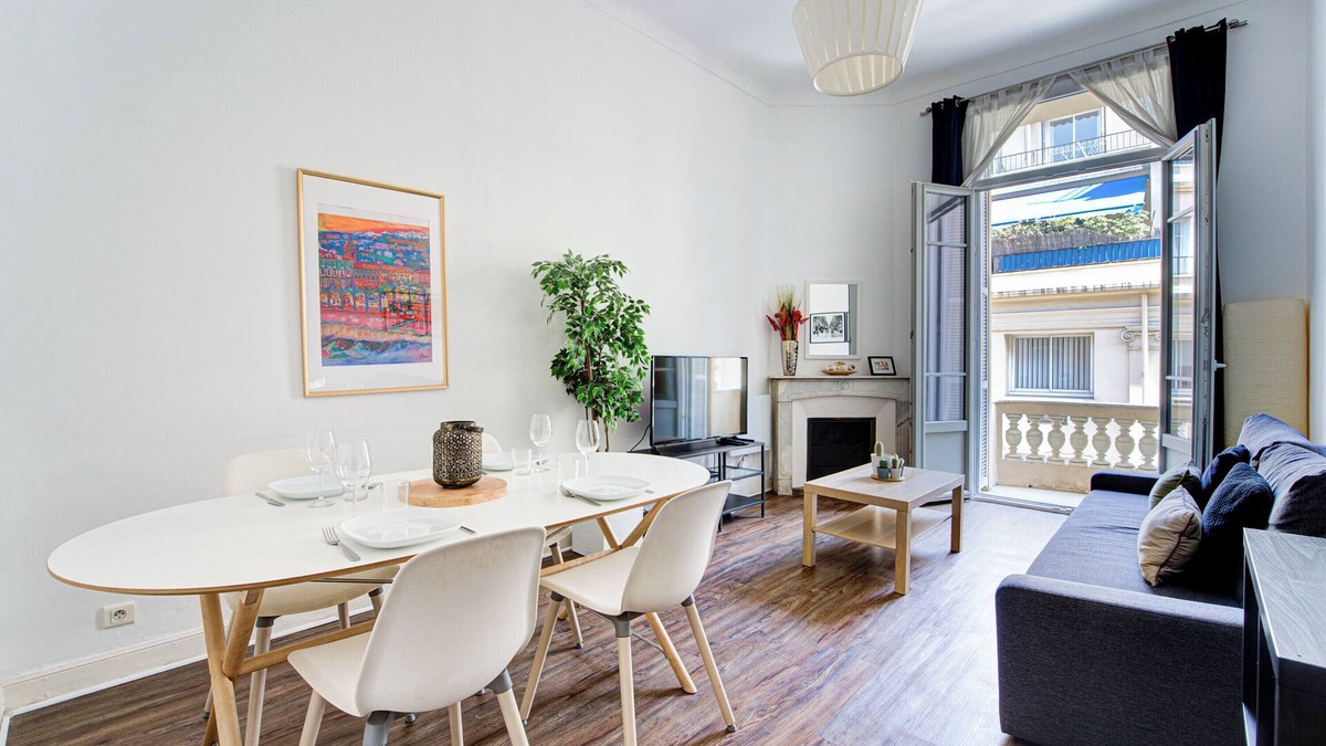 Lepante Quarter Apartment | L'Écrin Blanc Niçois - Welkeys