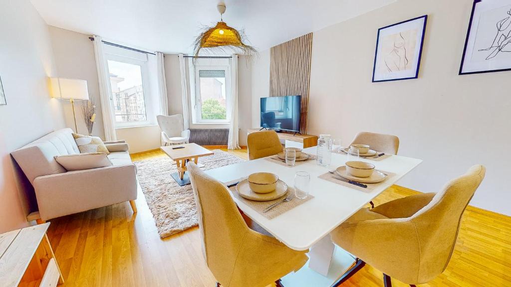 Haussonville-Blandan-Mon Desert-Saurupt Apartment | L'Écrin Cozy - Nancy Thermal - cité judiciaire 4 personnes