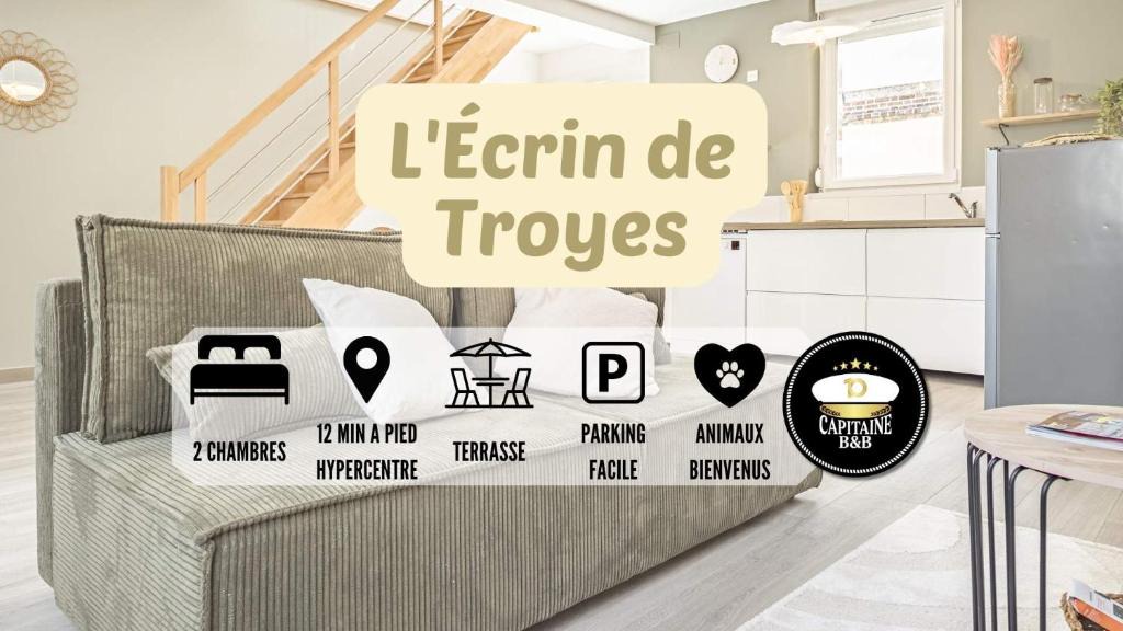 Troyes House | L'Écrin de Troyes - Maison de Ville - 4 pers.