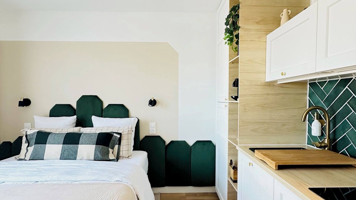 Sablon Apartment | L'Émeraude - Comfortable studio + private parking