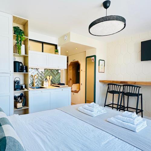 Sablon Apartment | L’émeraude - Superbe studio tout équipé + parking