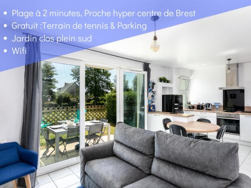 Le Relecq-Kerhuon Apartment | L' Évéa Garden