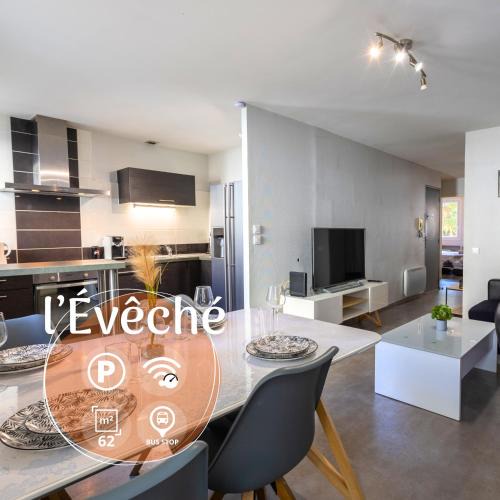 Castres Apartment | L'Évêché - T3 Spacieux & Traversant en Hypercentre