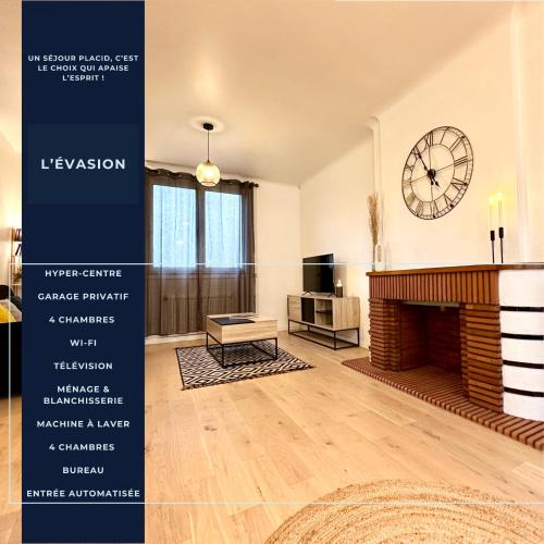 Mont-de-Marsan Apartment | L'Évasion - Centre-Ville & Garage Privé